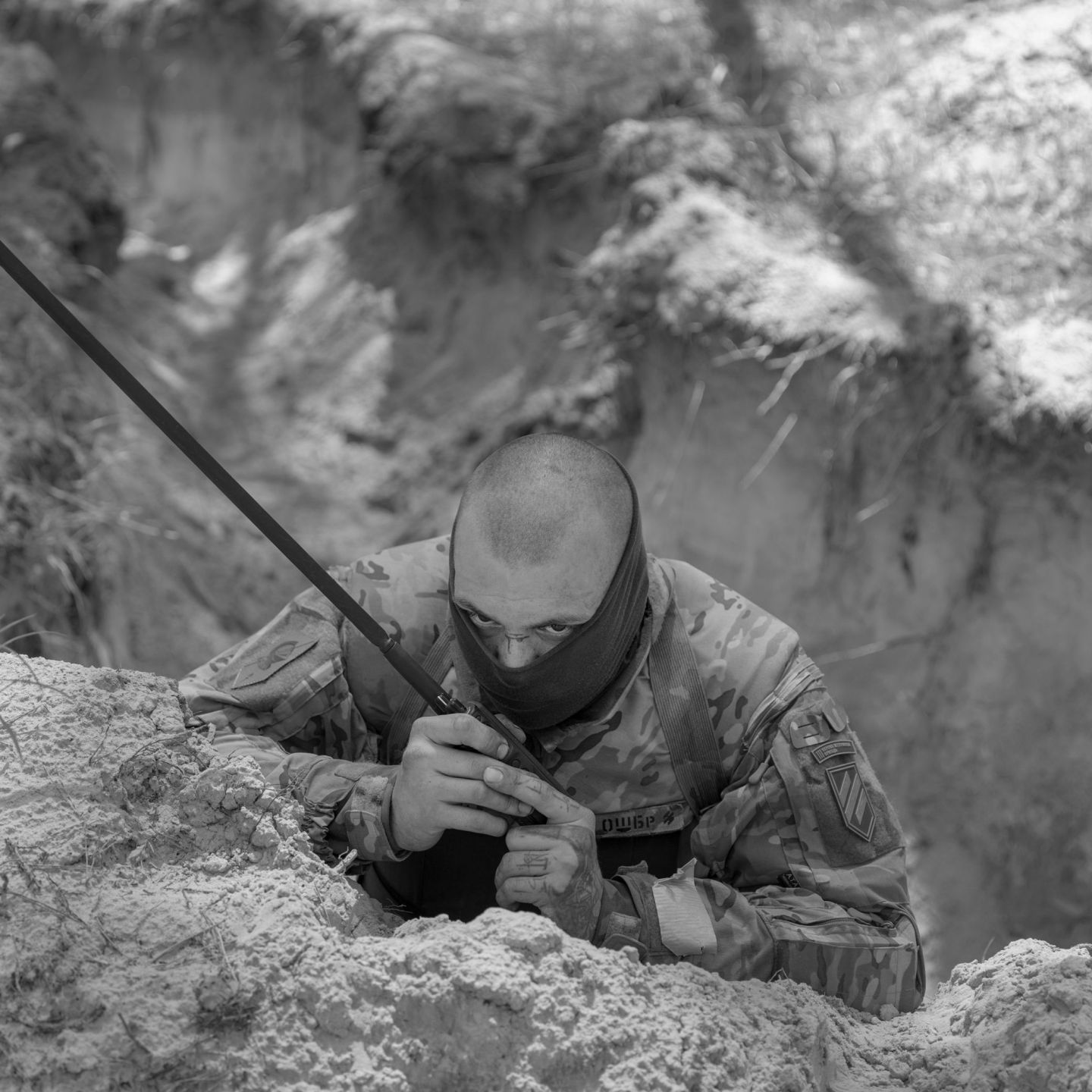 Ukrainischer Soldat aus dem Umfeld der Asow-Bewegung